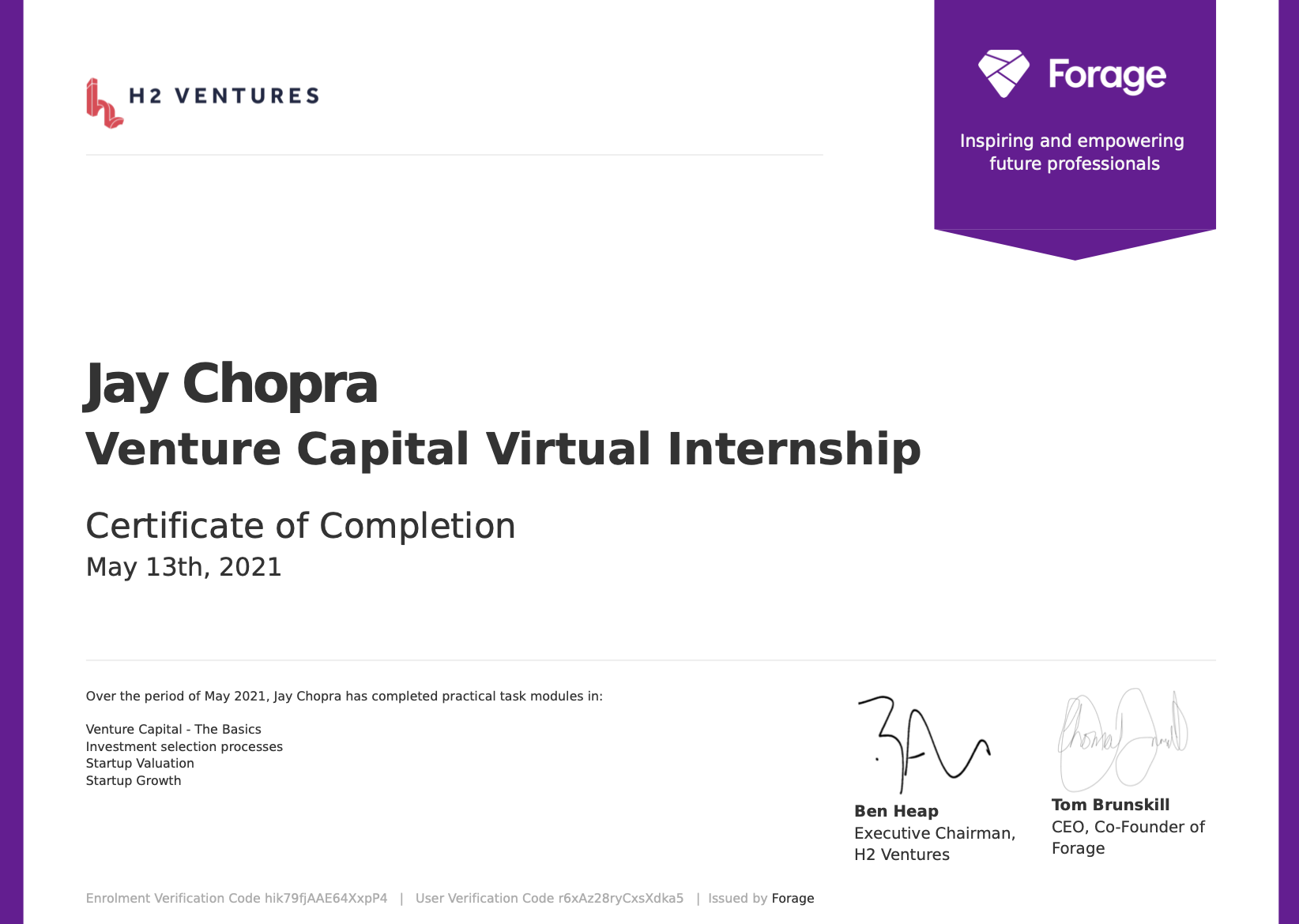 Venture-capital-Virtual-Internship