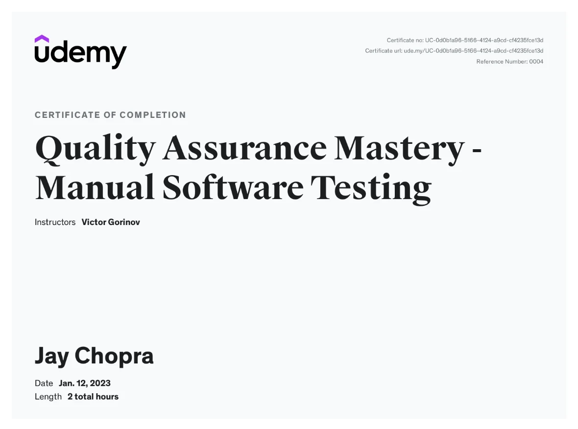 QA-udemy